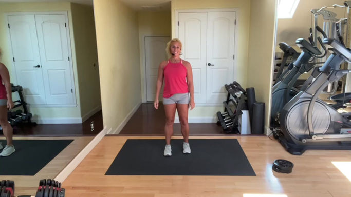 Lower Body - Timed Pyramids with Christine